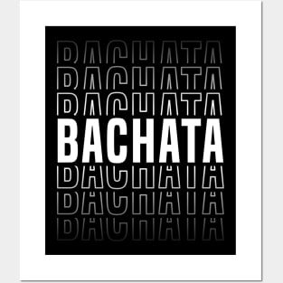 Bachata Lettering For Festivals Posters and Art